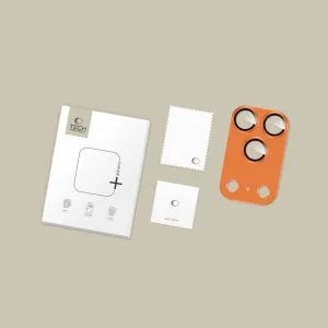 Tech-Protect CamFull Fit ochranné sklo na kameru na iPhone 17 Pro Max, oranžové
