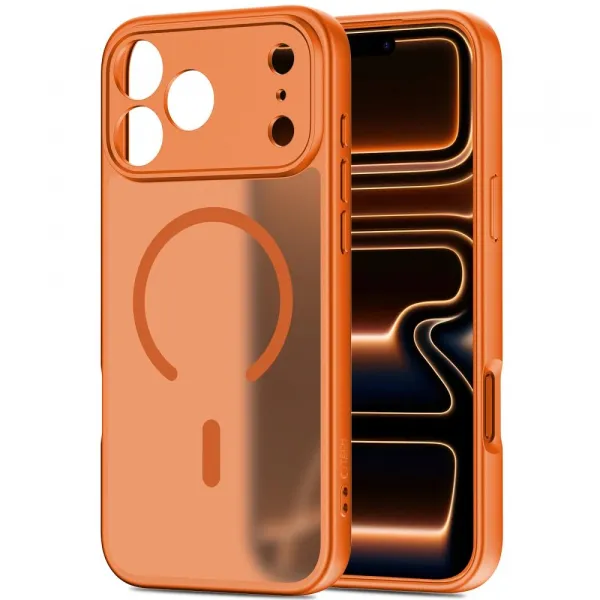 Tech-Protect BasicMag MagSafe, iPhone 17 Pro, oranžové