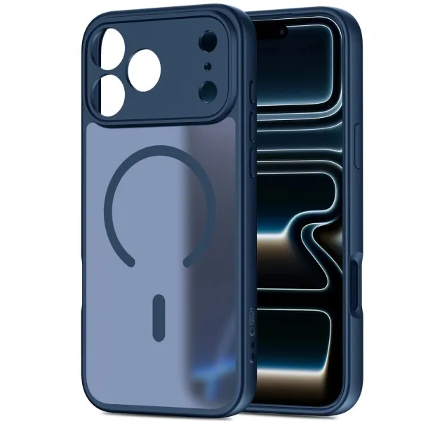 Tech-Protect BasicMag MagSafe, iPhone 17 Pro Max, tmavomodrý