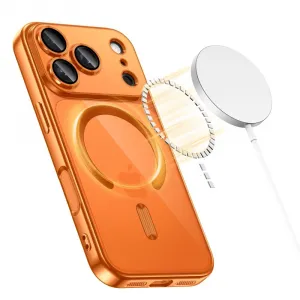 Tech-Protect MagFlex MagSafe iPhone 17 Pro, lesklá oranžová