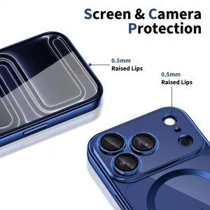 Tech-Protect MagFlex MagSafe iPhone 17 Pro, lesklá modrá