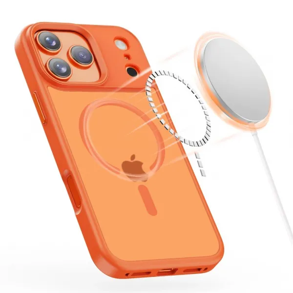 Tech-Protect MagMat MagSafe iPhone 17 Pro Max, matná oranžová