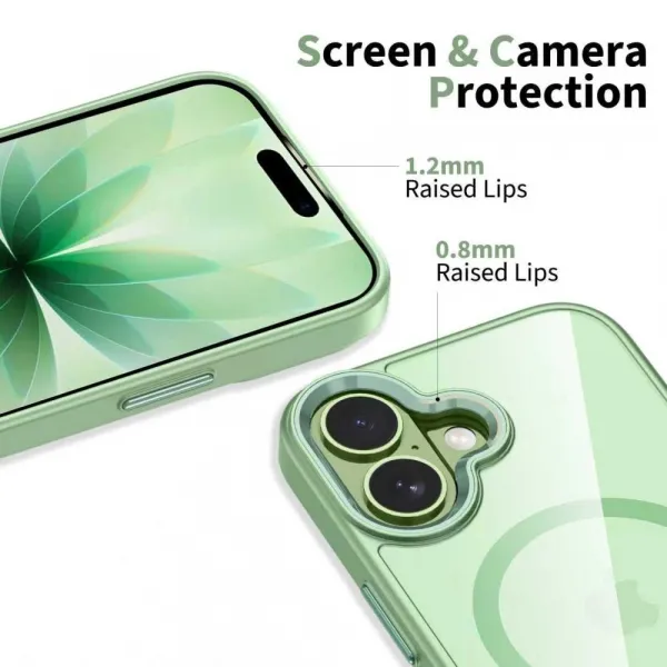 Tech-Protect MagMat MagSafe iPhone 17, zelené