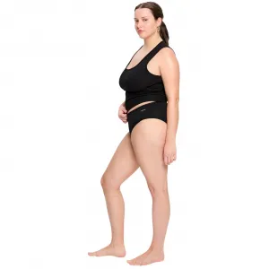 Menštruačné nohavičky Modibodi Basic Mid-Rise Brief Super-Overnight (BSMBSOBLAW) S