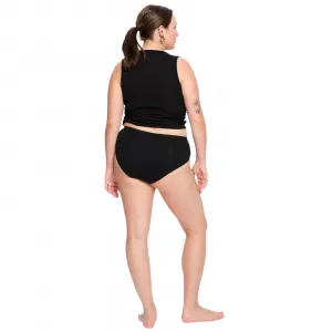 Menštruačné nohavičky Modibodi Basic Mid-Rise Brief Super-Overnight (BSMBSOBLAW) S