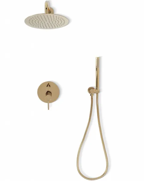REA REA - Sprchový set pod omietku Lungo zlatý + box REA-P4110