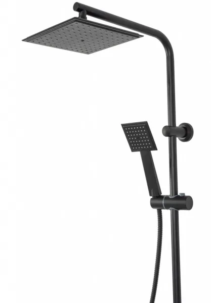 REA REA - Sprchový set s batériou 150mm Bravo čierna REA-P0636