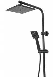 REA REA - Sprchový set s batériou 150mm Bravo čierna REA-P0636