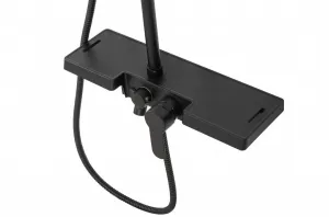 REA REA - Sprchový set s batériou 150mm Bravo čierna REA-P0636