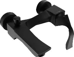 MEXEN/S - Estrella R02 vaňová batéria so sprchou set, čierna 7233R02-70