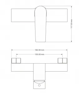 MEXEN/S - Lynx DF40 sprchová batéria s príslušenstvom, chróm 74594DF40-00