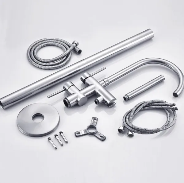 CALANI - Vaňová batéria voľne stojaca NEXOS F chromE CAL-B0052
