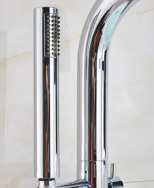 CALANI - Vaňová batéria voľne stojaca NEXOS F chromE CAL-B0052
