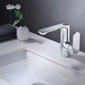 REA - Umývadlová batéria Mils LCD chróm REA-B2000