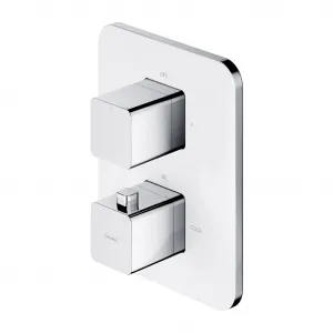 OMNIRES - PARMA termostatická sprchová batéria podomietková chróm / biela /CRB/ PM7436CRB