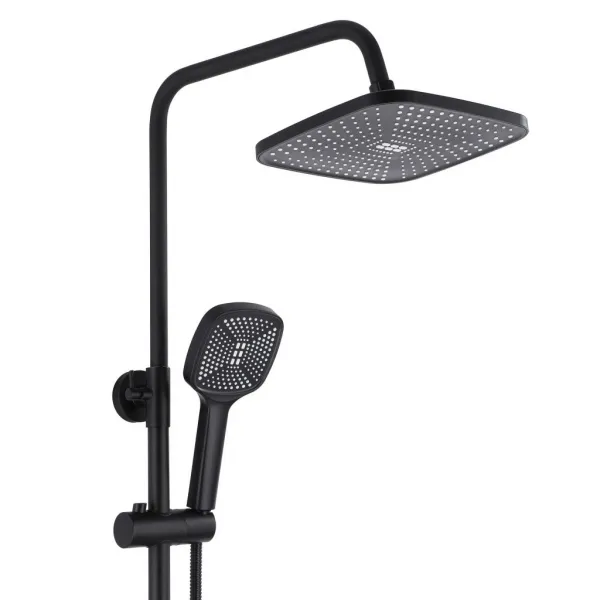 REA REA - Sprchový set s batériou 150mm ARGUS čierna matmá REA-P2389