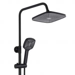 REA REA - Sprchový set s batériou 150mm ARGUS čierna matmá REA-P2389