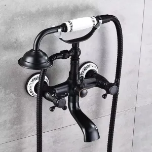 REA - Vaňová batéria Rustico Old Black REA-B0701