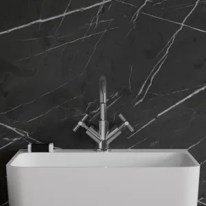 OMNIRES - MODERN umývadlová batéria s výpustou kľuk-klak, chróm lesk C301CR