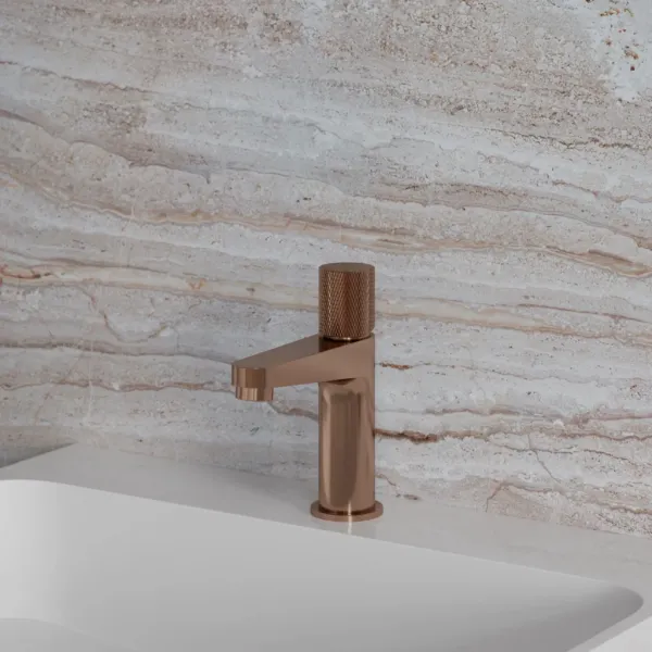 OMNIRES - CONTOUR umývadlová batéria, kartáčovaná meď CT8010CPB