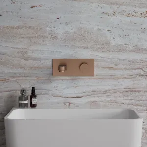 OMNIRES - CONTOUR podomietková umývadlová batéria, kartáčovaná meď CT8015CPB