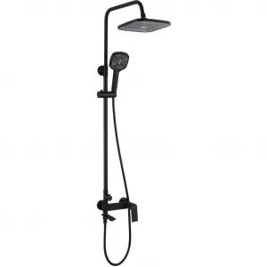 REA REA - Sprchový set s batériou 150mm STORM čierna matná REA-P9533
