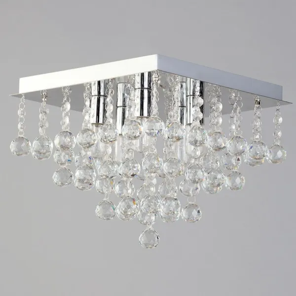TooLight Krištáľové stropné svietidlo APP515-4C Cristal biele