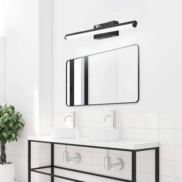 TooLight LED kúpeľňové svietidlo nad zrkadlo 12W 50CM APP373-1W čierna