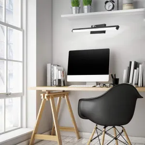 TooLight LED kúpeľňové svietidlo nad zrkadlo 12W 50CM APP373-1W čierna