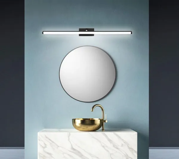 TooLight LED kúpeľňové svietidlo nad zrkadlo 12W 50CM APP373-1W čierna
