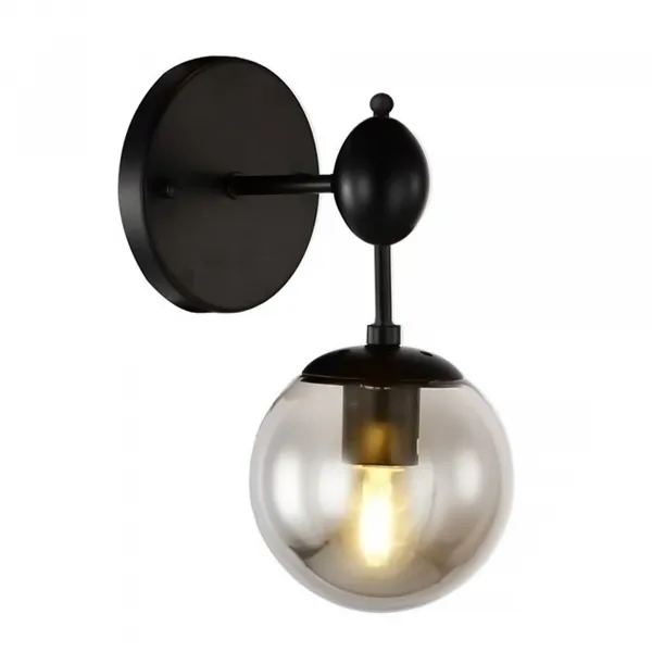 TooLight Nástenná lampa APP750-1W čierna