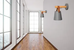 TooLight Nástenná lampa AMELIA šedá