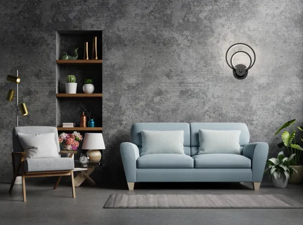 TooLight Nástenná lampa APP1042-W matná čierna