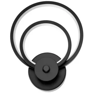 TooLight Nástenná lampa APP1042-W matná čierna