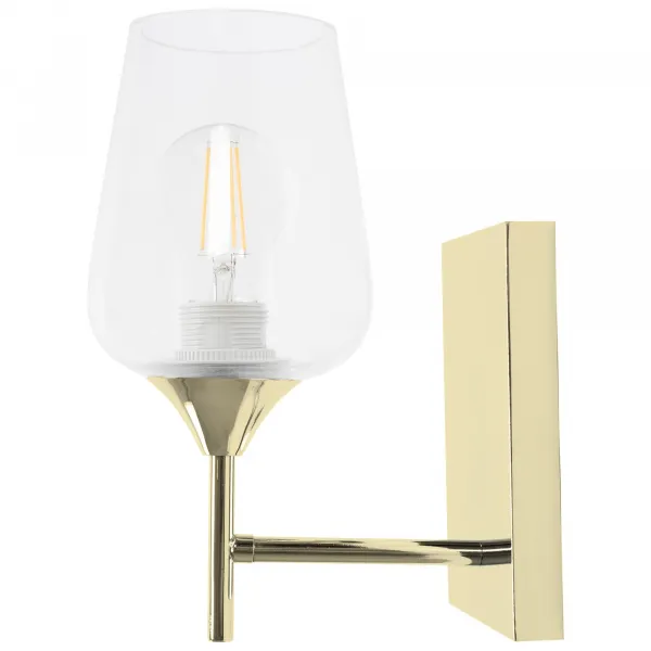 TooLight Nástenná lampa Kinkiet V zlatá