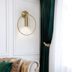 TooLight Nástenná lampa Kinkiet VI zlatá