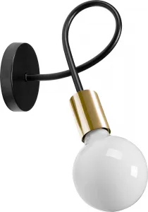 TooLight Nástenná lampa Paradise čierna/zlatá