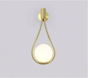 TooLight Nástenné svietidlo Ball 40 cm zlaté