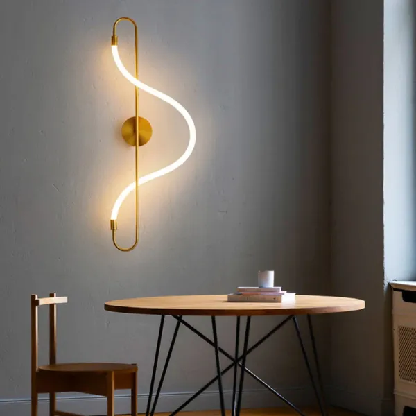 TooLight Nástenné LED svietidlo IX zlaté