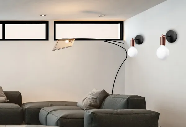 TooLight Nástenné svietidlo Bulb rose gold 392205