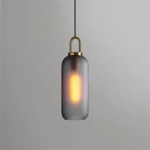 TooLight Stropné svietidlo Tuba sivé