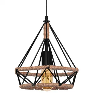 TooLight Stropné svietidlo Triangle Loft čierne