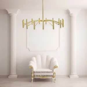 TooLight Stropné svietidlo Sviečka 97 cm zlaté