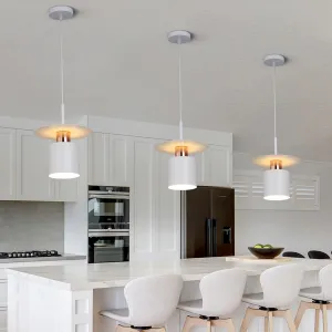 TooLight Závesná lampa Hilena biela/ružové zlato
