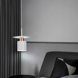 TooLight Závesná lampa Hilena biela/ružové zlato