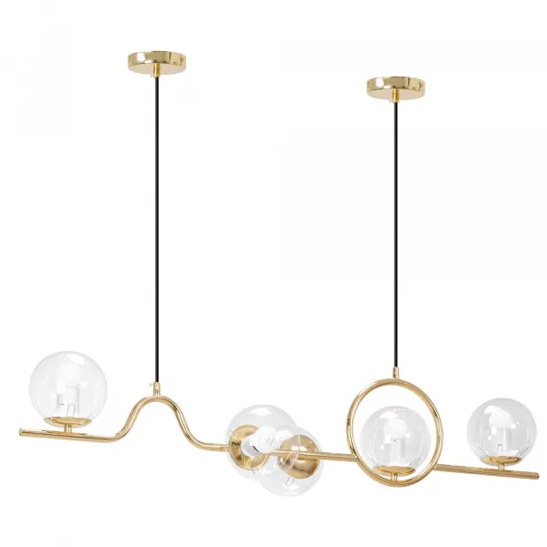 TooLight Závesná lampa La Belle VI zlatá