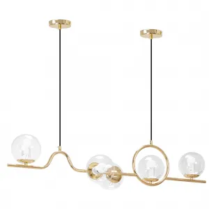 TooLight Závesná lampa La Belle VI zlatá