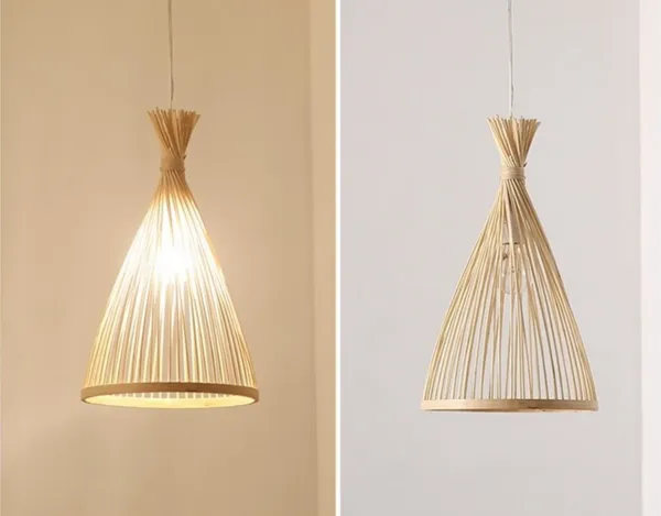 TooLight Závesná lampa La Belle Boho II čierna/hnedá