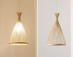 TooLight Závesná lampa La Belle Boho II čierna/hnedá