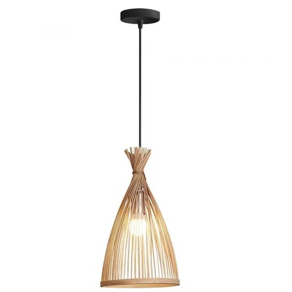 TooLight Závesná lampa La Belle Boho II čierna/hnedá